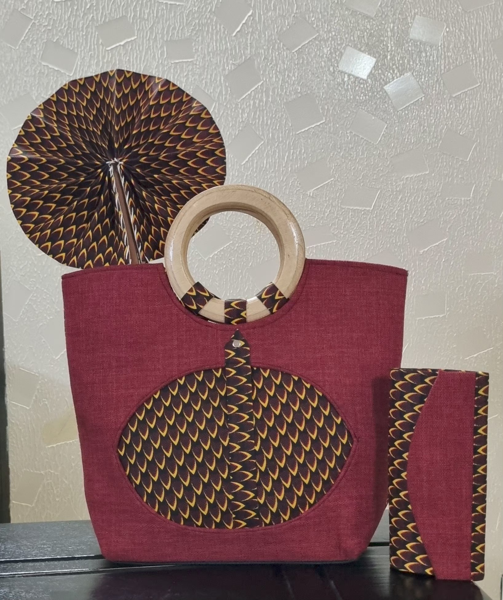 Sac éventail pochette - Image 2