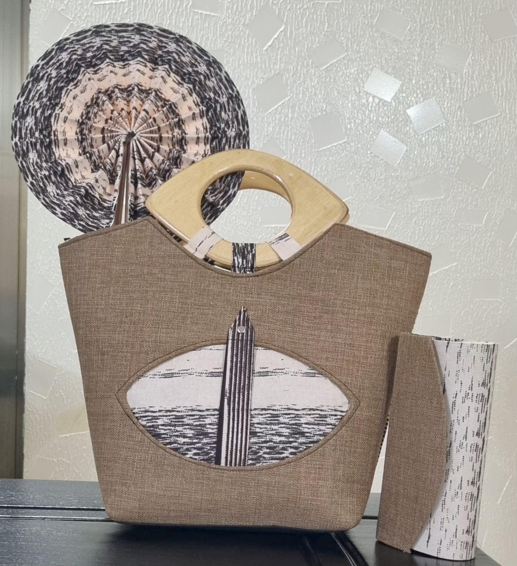 Sac éventail pochette - Image 5