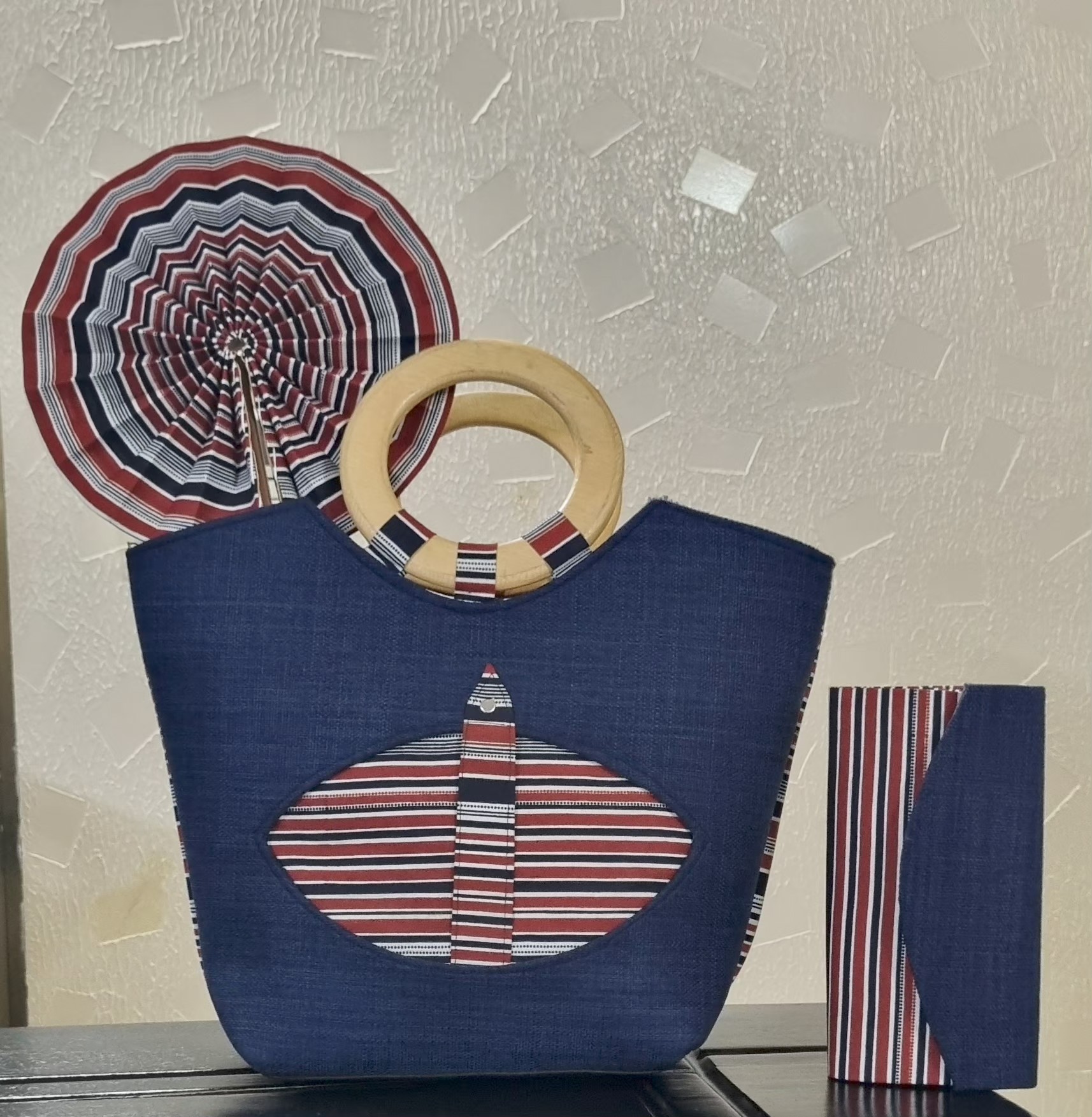 Sac éventail pochette - Image 7